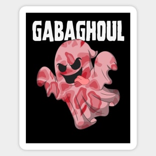 Gabaghoul Ghost Spooky Ham Capicola Capocollo Sticker